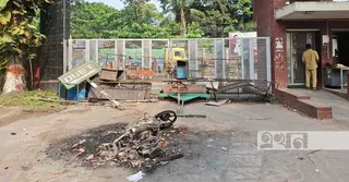ডুয়েটে ষষ্ঠ দিনের মতো শিক্ষার্থীদের আন্দোলন চলছে